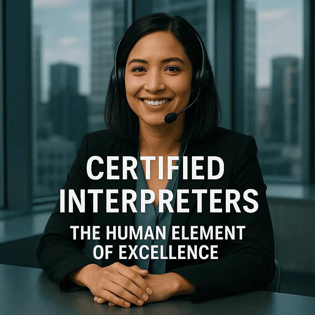 Certified On-Site Interpreters