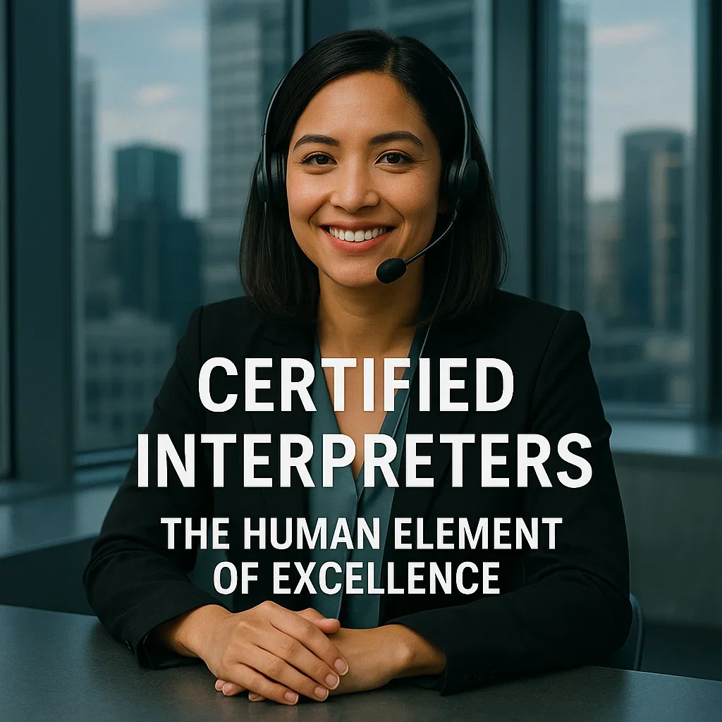 Interpreți certificați