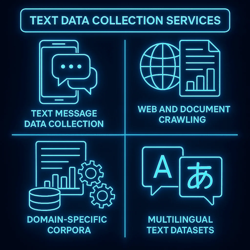 Our Text Data Collection Services