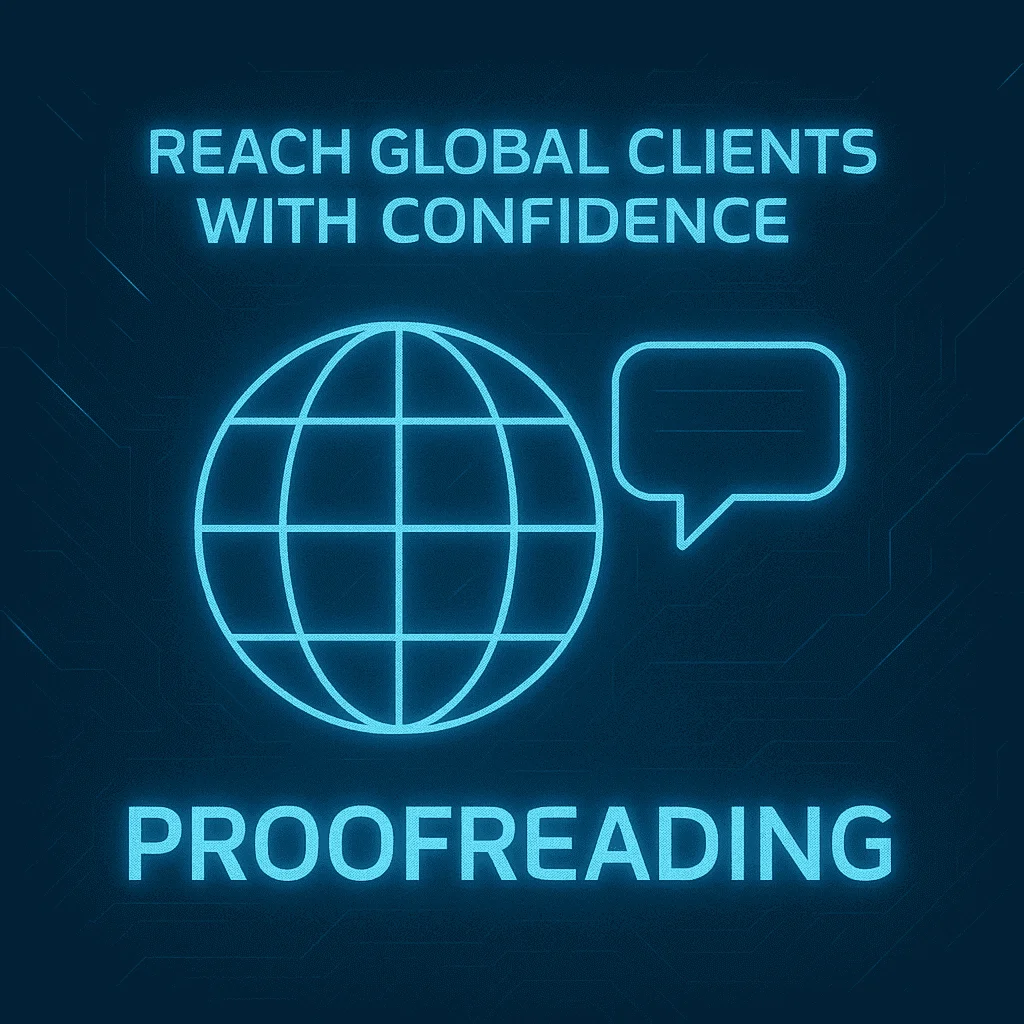 Reach Global Clients with Confidence