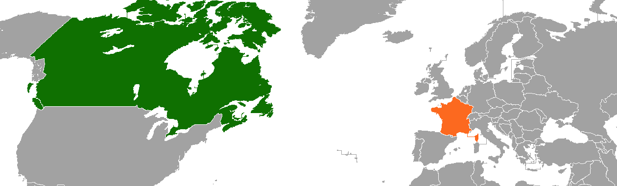 European and Canadian French