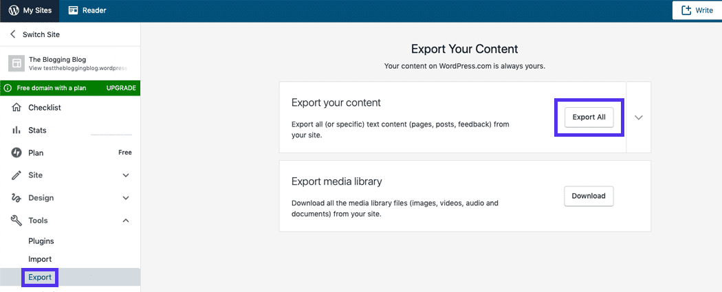 WordPress website translation